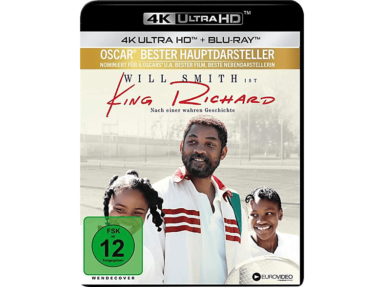 King Richard Blu-ray Blu-ray + Ultra HD 4K