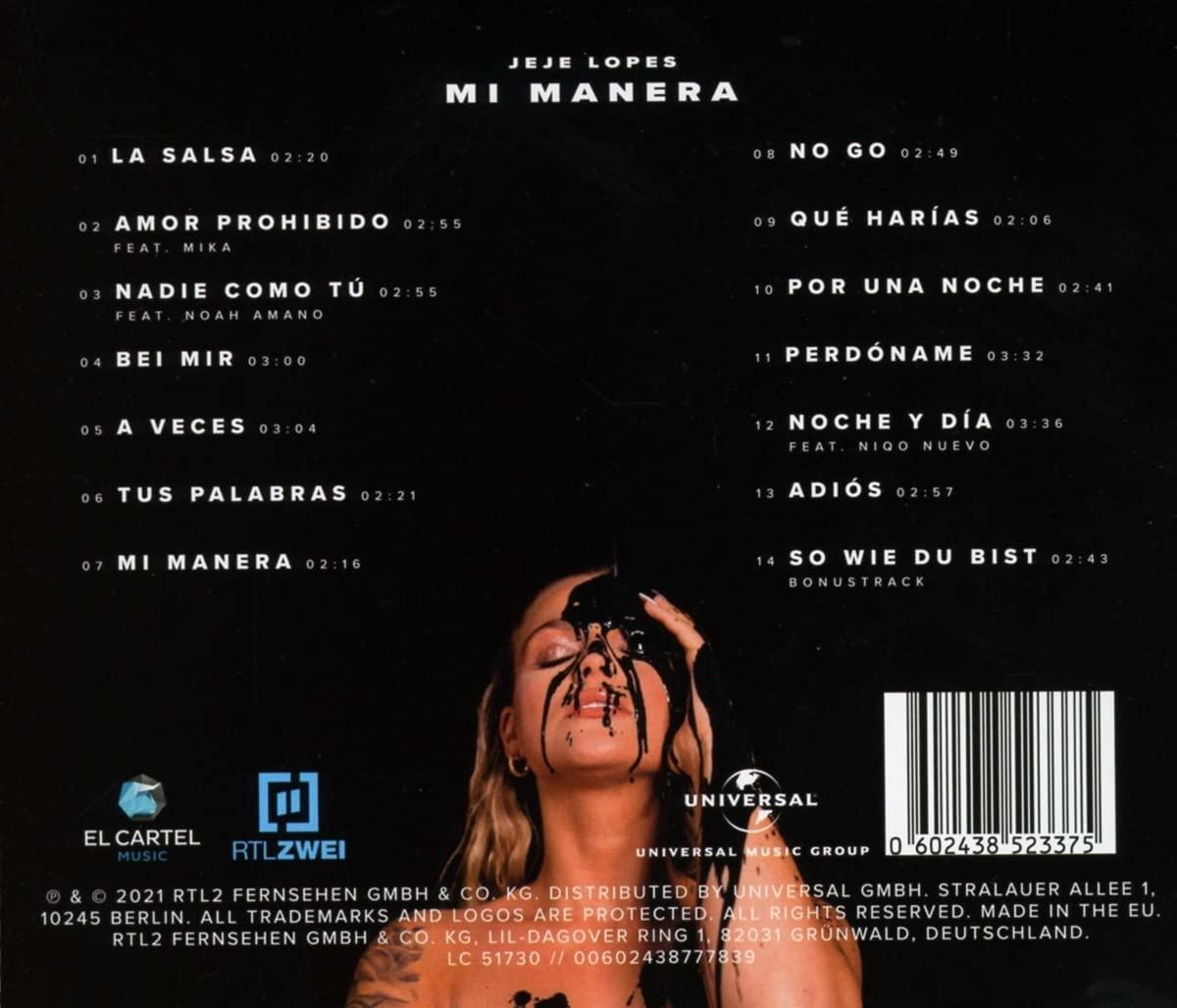 Mi Jeje Manera (CD) - Lopes -