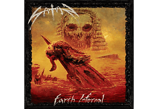 Satan - Earth Infernal (light yellow marbled) [Vinyl]