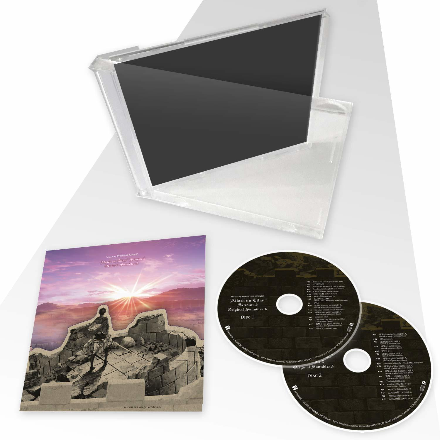 CD-Hülle mit zwei Discs und Cover-Art. Zeigt das Gehäuse und die CDs.