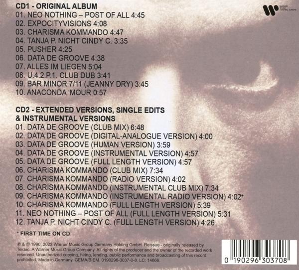CD mit Trackliste und Details. Es ist eine CD mit einer Liste von Songs.