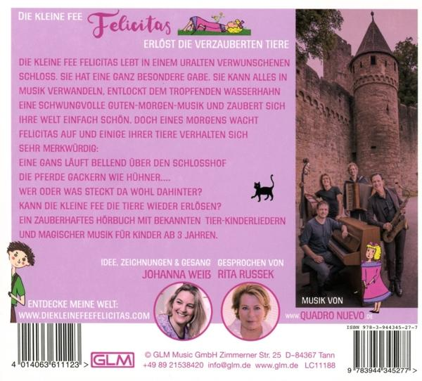 Rita Quadro Nuevo/russek - Die Kleine Fee Felicitas  - (CD)