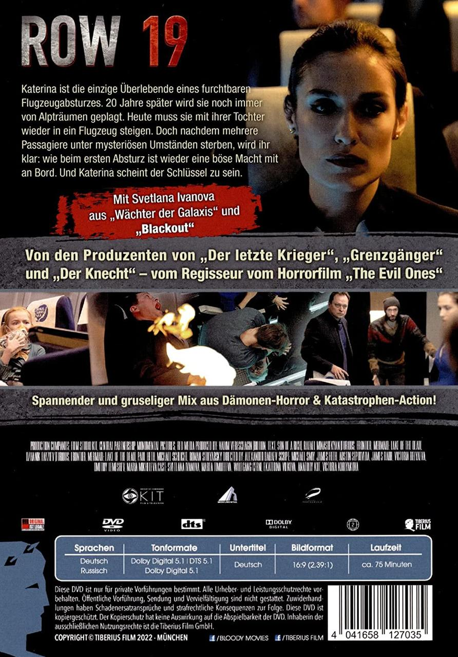 DVD-Cover mit einer Frau und Szenen aus einem Film mit Text.