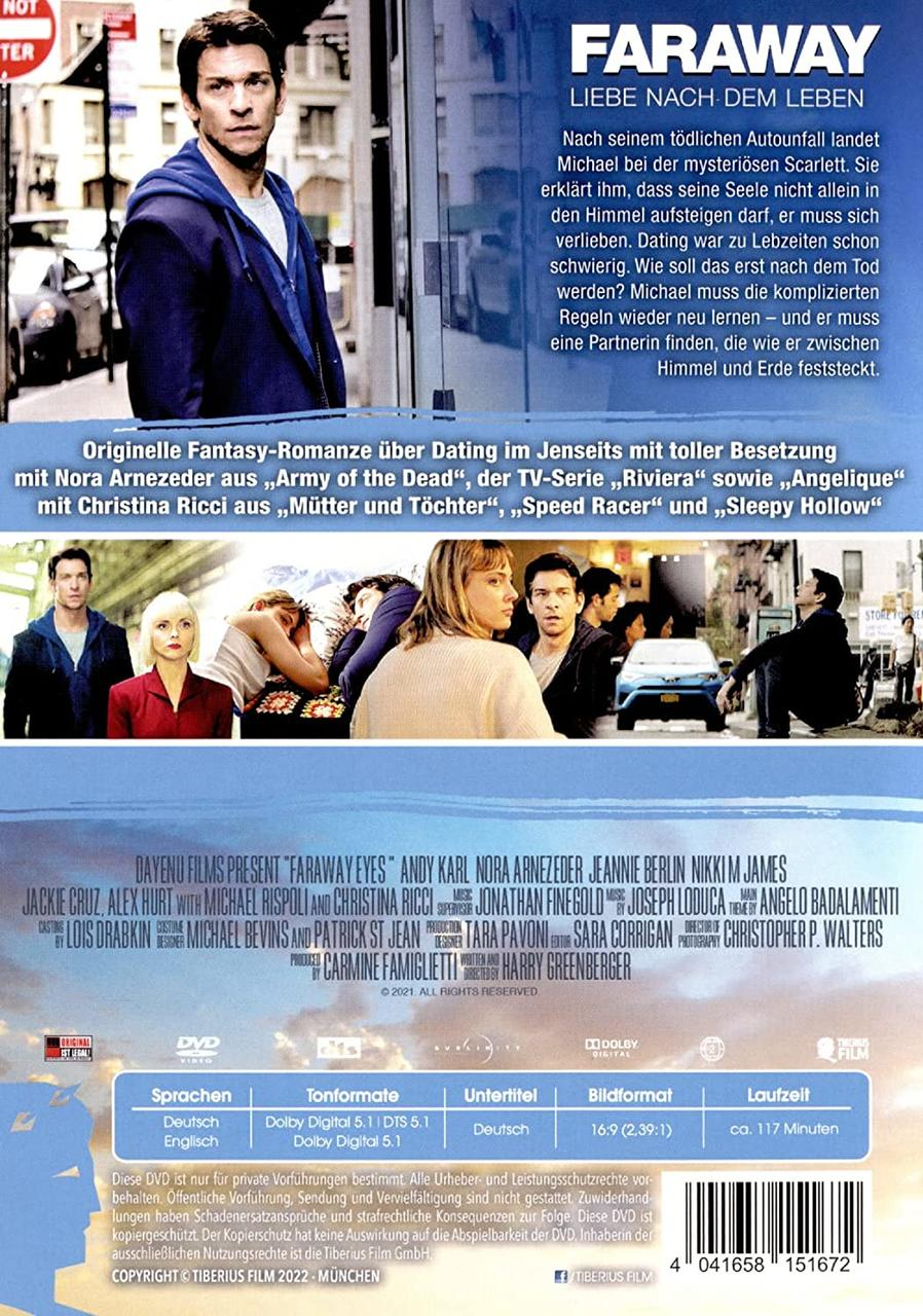 DVD-Hülle mit einem Mann und einer Frau, mit Text und einer Zusammenfassung auf Deutsch.