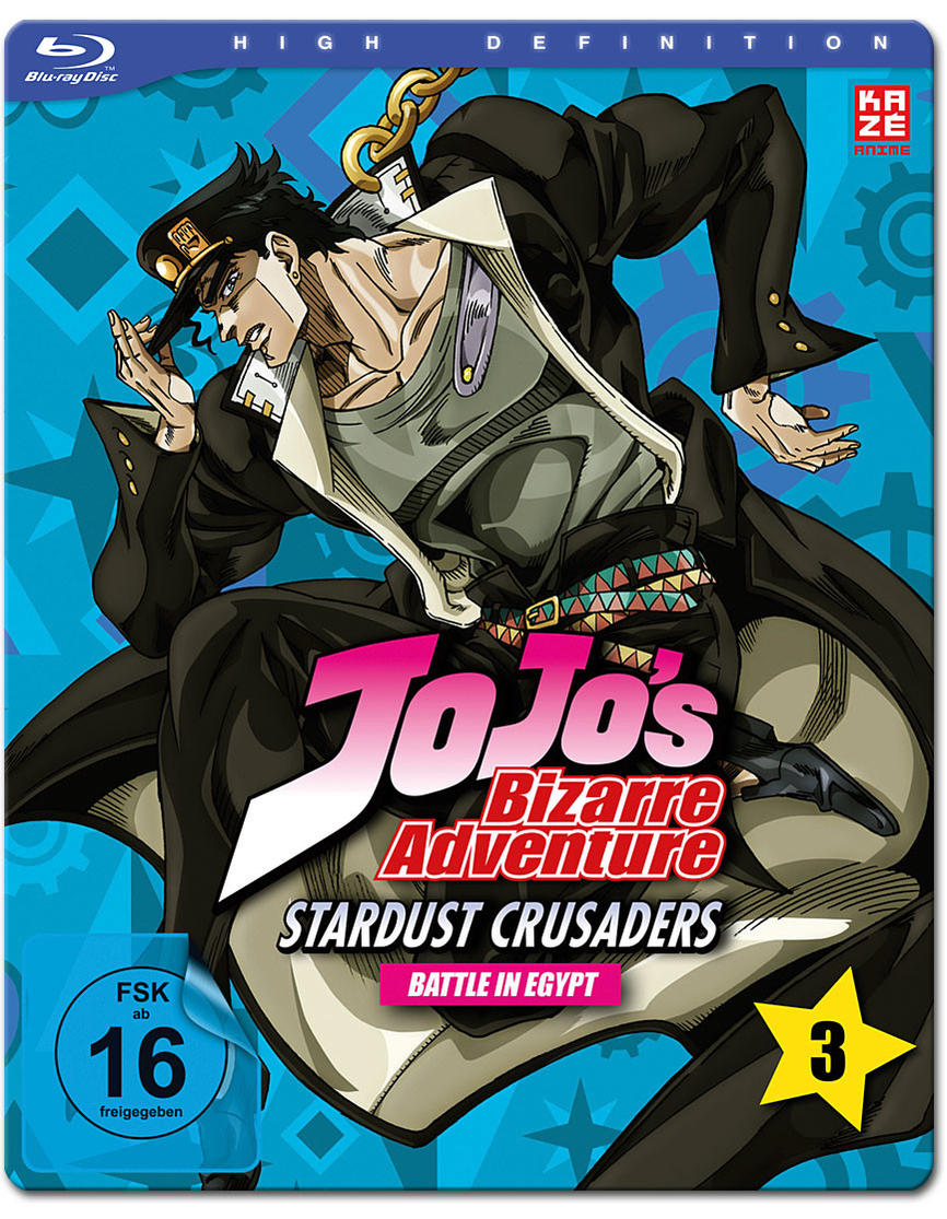 Anime Blu-ray Disc Hülle mit Charakterbild und Text.