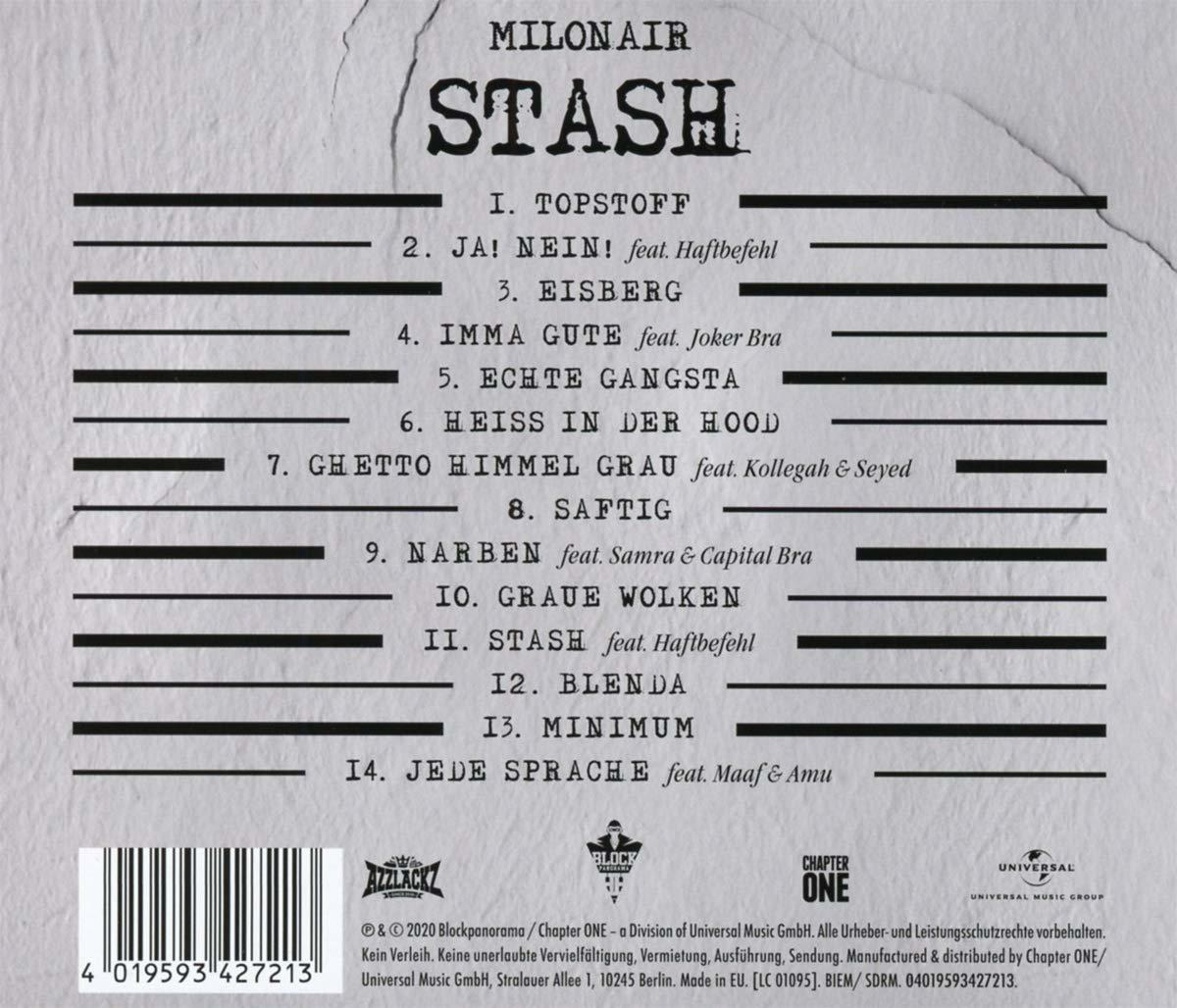Milonair - Stash  - (CD)