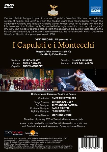 Pratt/Ganassi/Mukeria/Amoretti/+ - I CAPULETI E I MONTECCHI  - (DVD)