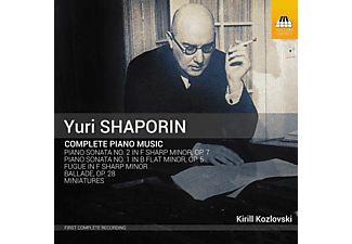 Kirill Kozlovski - COMPLETE PIANO MUSIC  - (CD)
