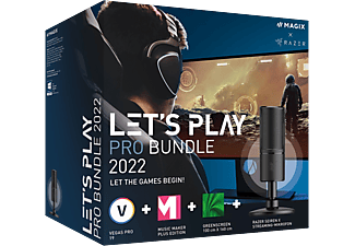 MAGIX Let`s Play Pro Bundle 2022 - PC - Allemand