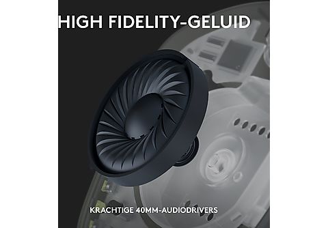LOGITECH G G435 Draadloze Gaming Headset - Wit