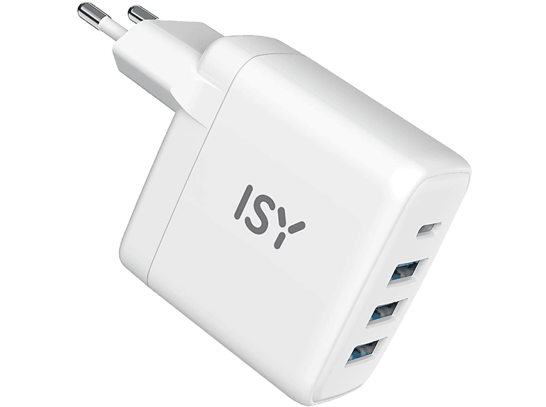 ISY Usb / Usb-c Oplader 45 W Wit (iwc-4045)