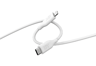 ISY Câble USB-C - Lightning 2 m Blanc (ICS-5000-WT-CL)