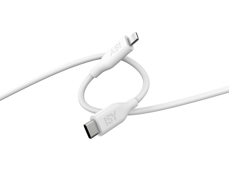 ISY Usb-c - Lightning-kabel 2 M Wit (ics-5000-wt-cl)