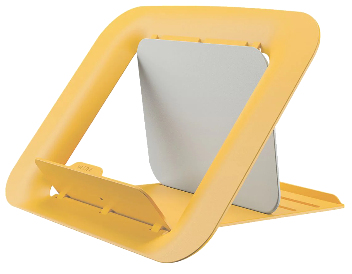 LEITZ COSY Ergo laptop állvány, sárga, 13"-17" laptophoz (64260019)