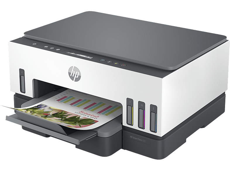 HP Smart Tank 720 All-in-One, Baskı, Tarama, Kopyalama, Kablosuz, PDF'ye Tarama Yazıcı 6UU46A_3