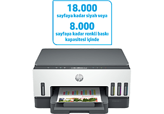 HP Smart Tank 720 All-in-One, Baskı, Tarama, Kopyalama, Kablosuz, PDF'ye Tarama Yazıcı 6UU46A_0