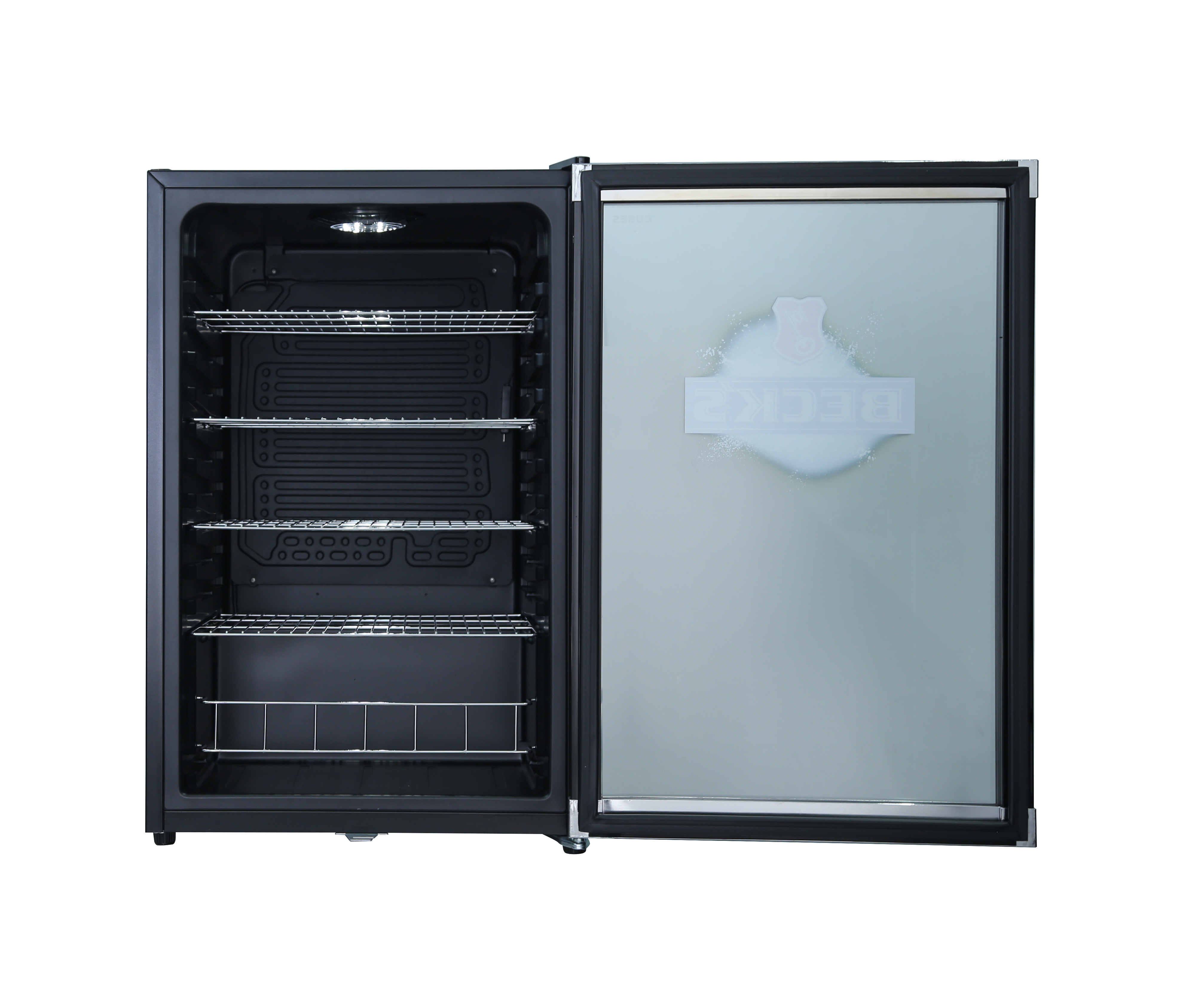 CUBES CC 241 Kühlschrank (115 l, F, 845 mm hoch, Schwarz)