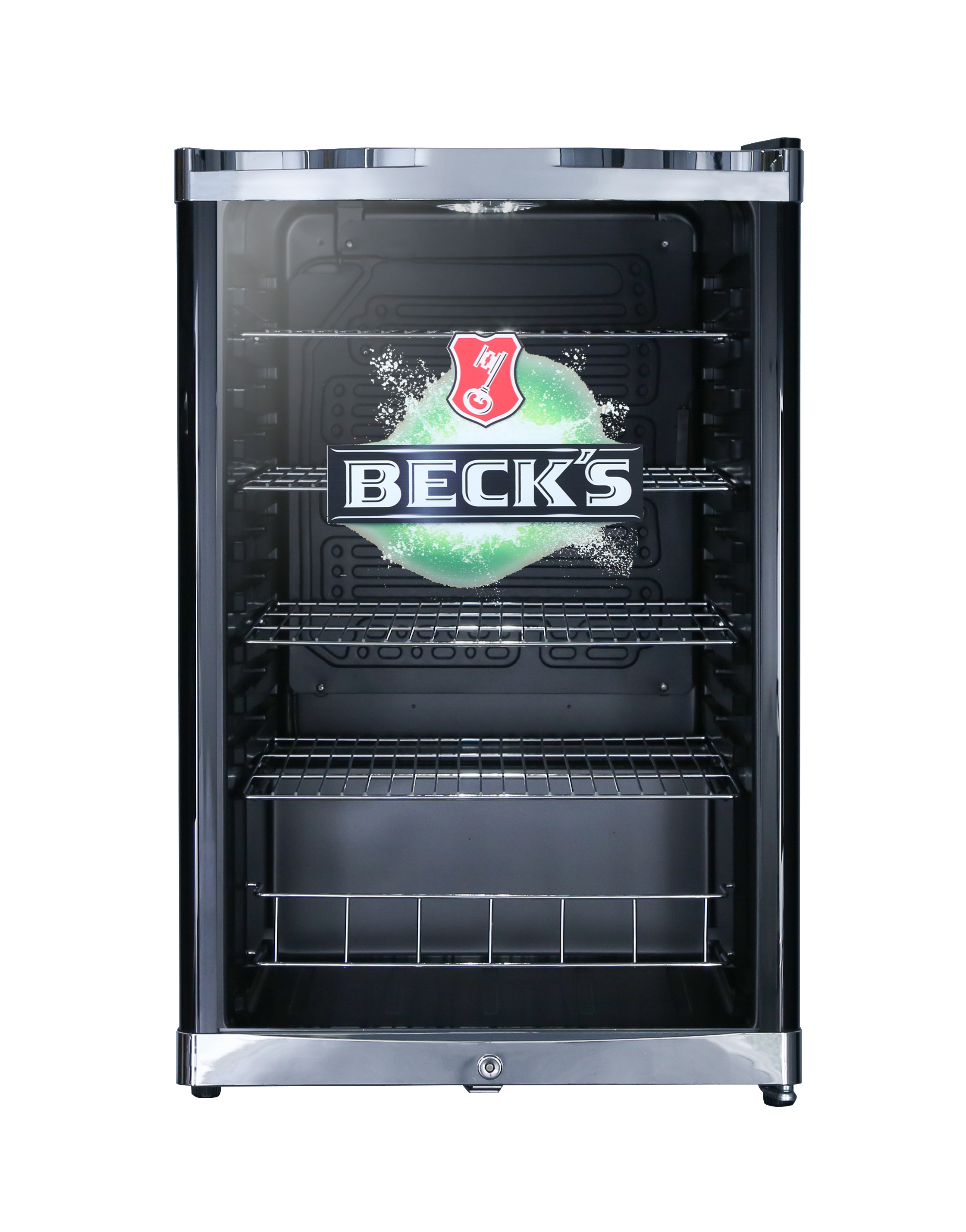 CUBES CC 241 Kühlschrank (115 l, F, 845 mm hoch, Schwarz)