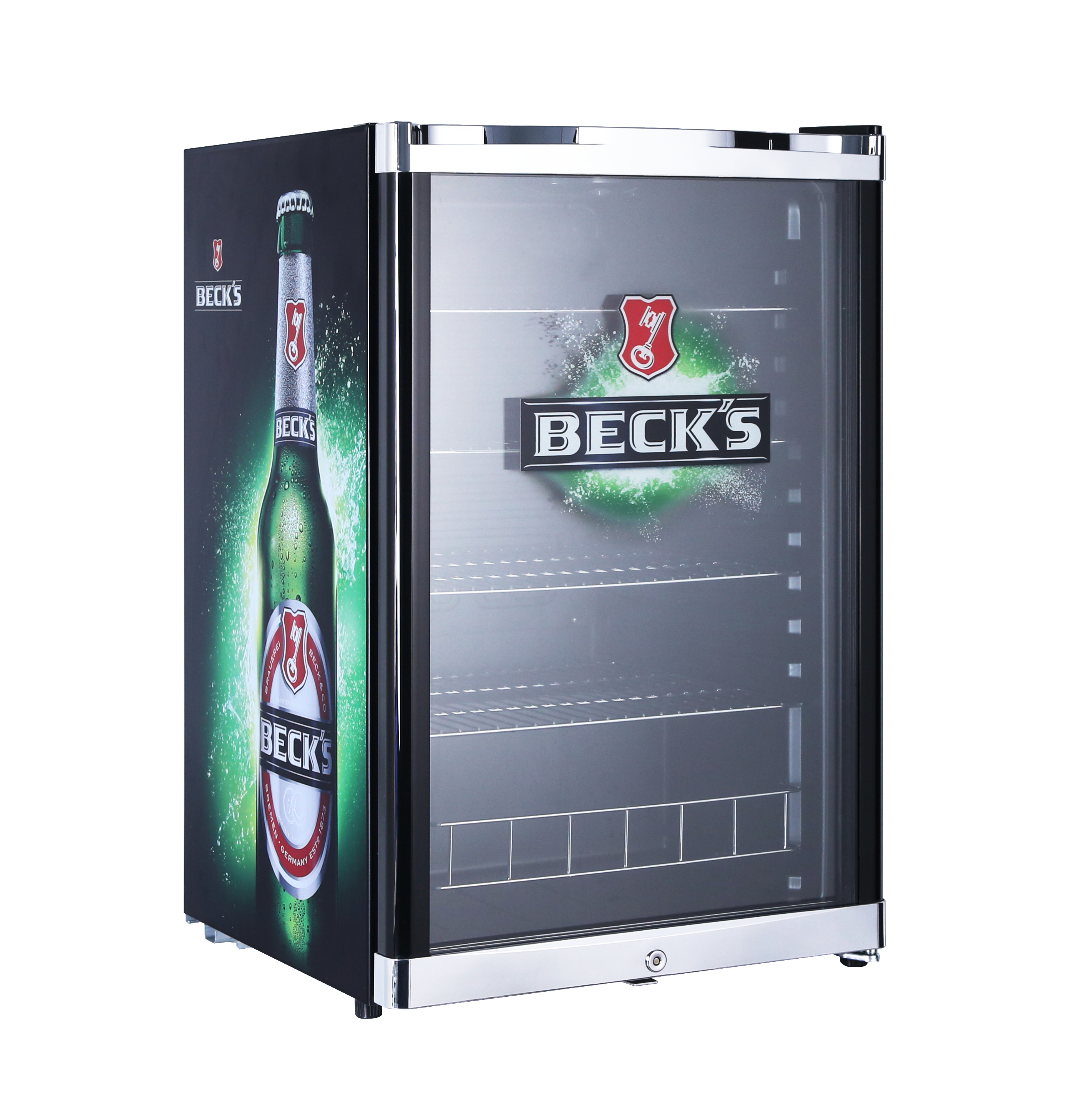 CUBES CC 241 Kühlschrank (115 l, F, 845 mm hoch, Schwarz)