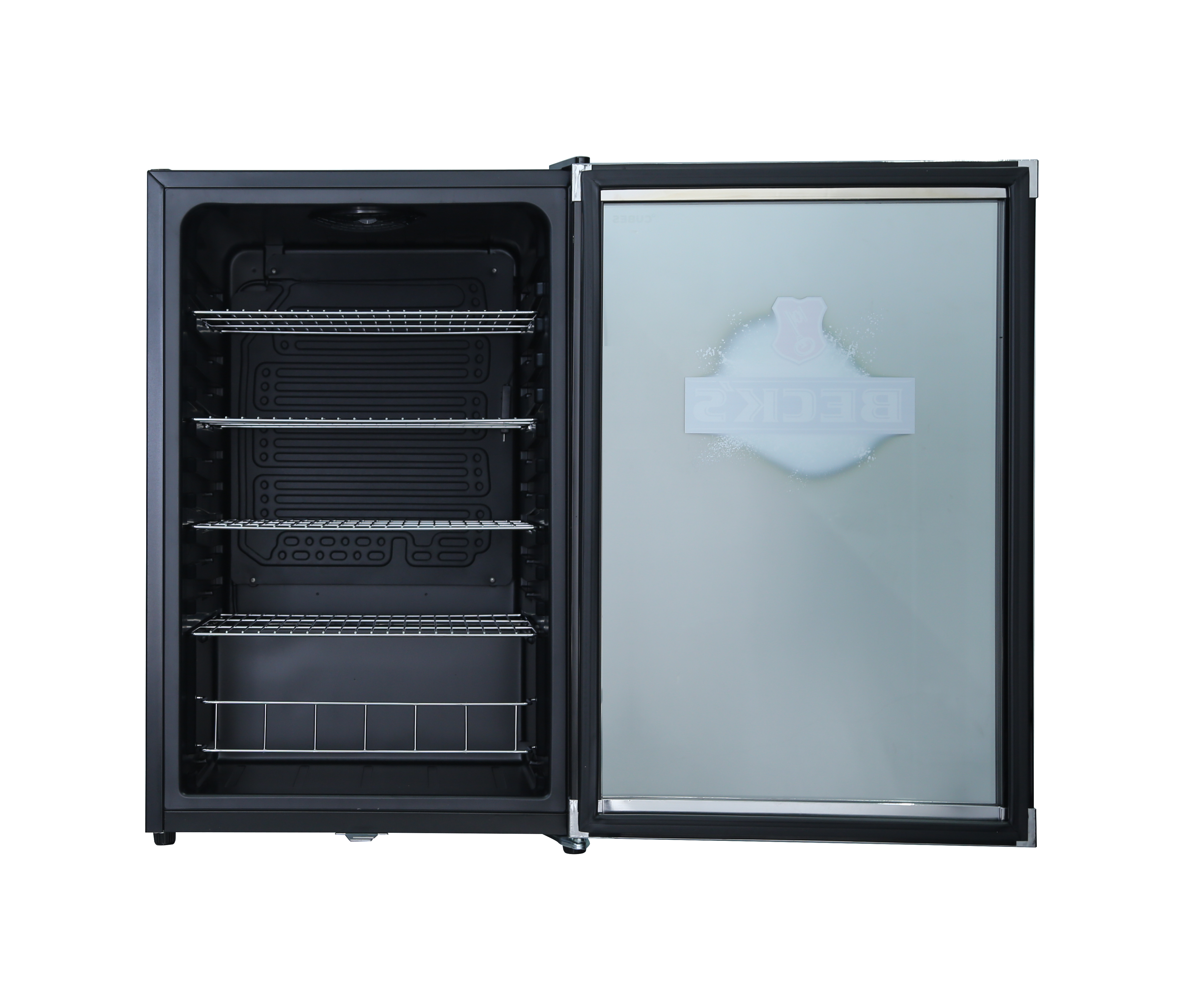 CUBES CC 241 Kühlschrank (115 l, F, 845 mm hoch, Schwarz)