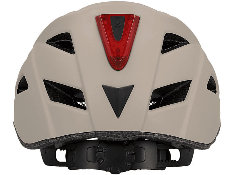 FISCHER 50629 Urban Plus Dallas (Fahrradhelm, 52 bis 59 cm, Creme)