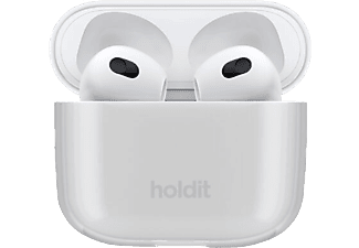 HOLDIT Seethru Fodral till AirPods 3 - Vit