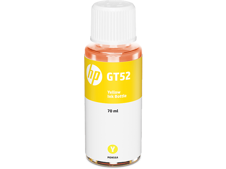 HP GT52 Sarı Orijinal Mürekkep Şişesi, M0H56AE