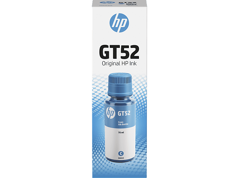 HP GT52 Camgöbeği Orijinal Mürekkep Şişesi, M0H54AE_1