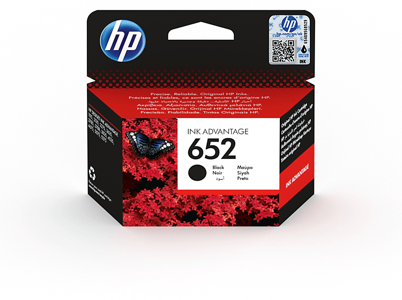 HP 652 Siyah Mürekkep Kartuşu (F6V25AE)_1