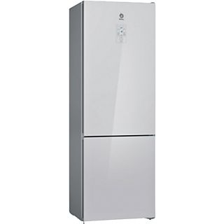 REACONDICIONADO D: Frigorífico combi - Balay 3KFD778BI Cristal, No Frost, 203 cm, 438 l, Cajón ExtraFresh, Super Congelación, Blanco