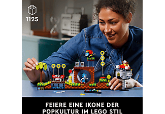 LEGO Ideas 21331 Sonic the Hedgehog™ – Green Hill Zone Bausatz, Mehrfarbig