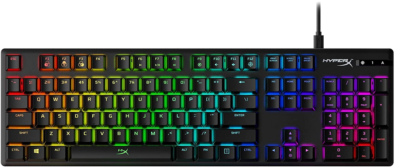 HYPERX Clavier gamer Alloy Origins RGB (4P4F6AQ#ABF)