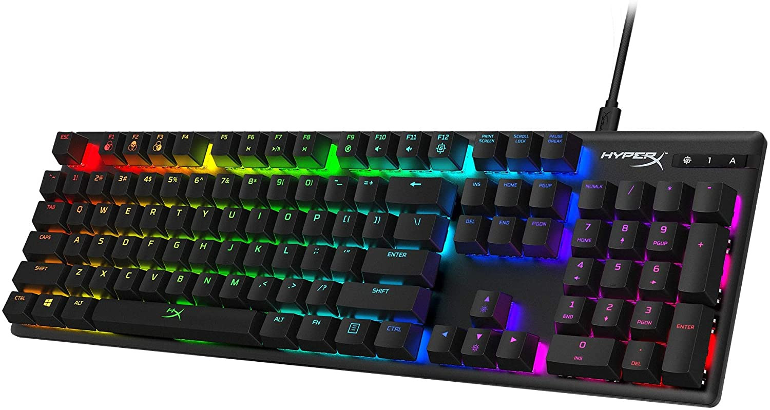 HYPERX Clavier gamer Alloy Origins RGB (4P4F6AQ#ABF)