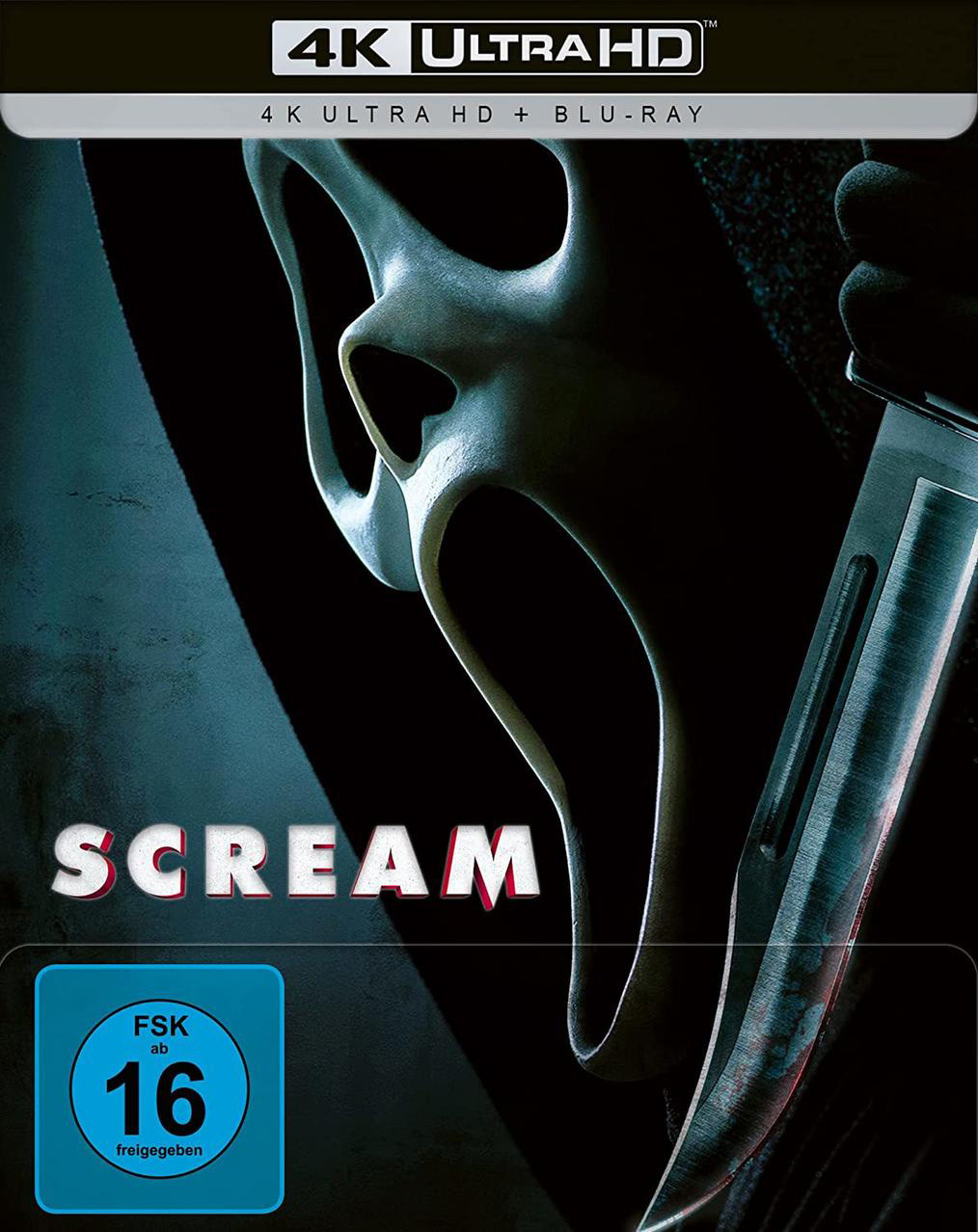 SCREAM (2022) - STEELEDITION 4K Ultra HD Blu-ray + Blu-ray