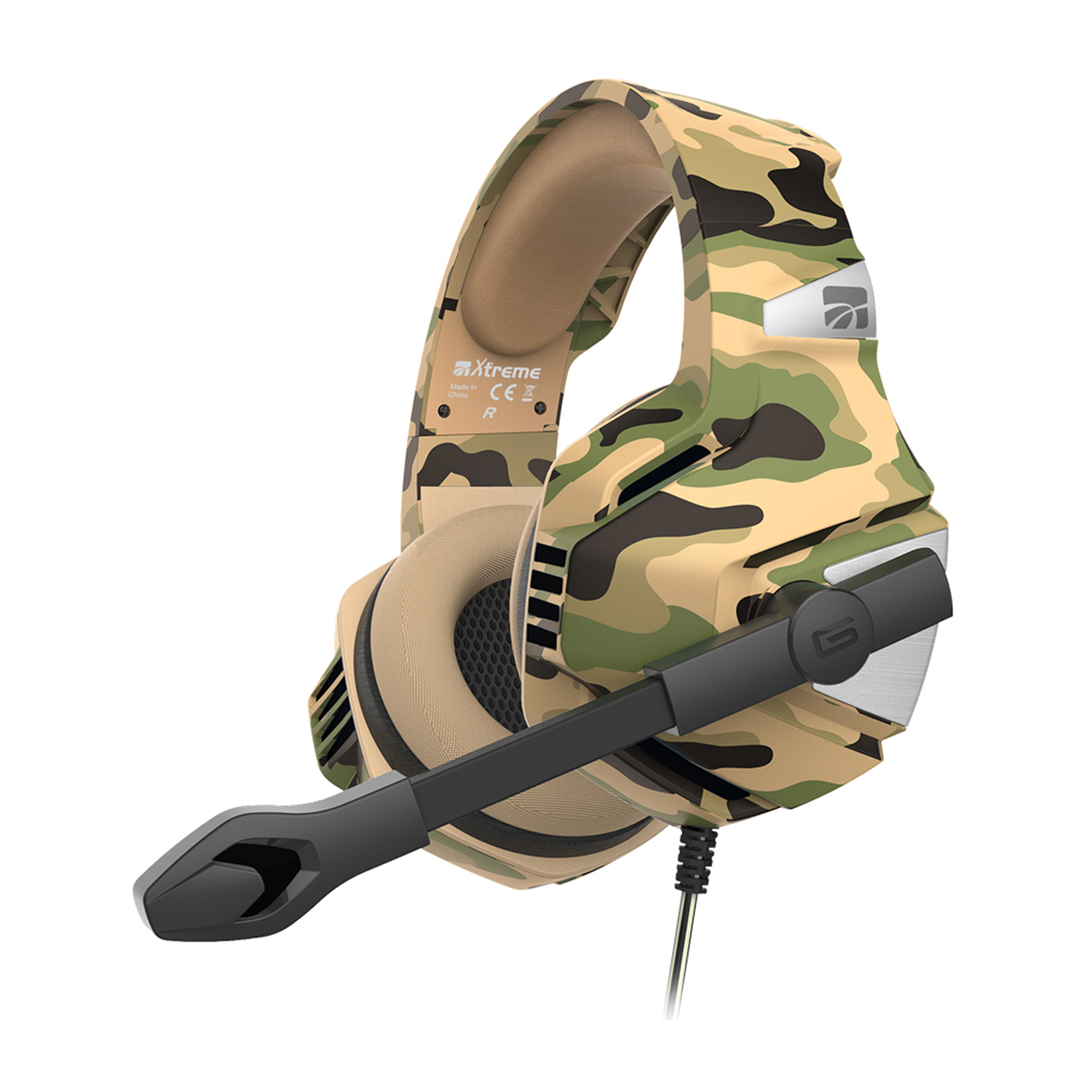 Xtreme Predator Xc300-Pro Heads. Cuffie Gaming, Camouflage