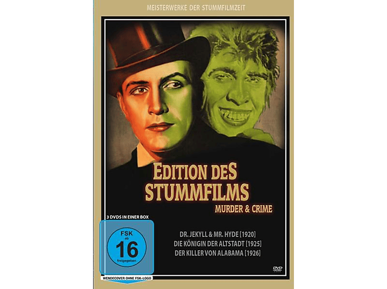 Edition Des Stummfilms-Murder Crime DVD 