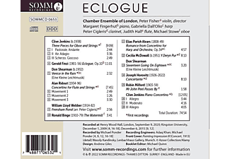 Chamber Ensemble Of London - Eclogue  - (CD)
