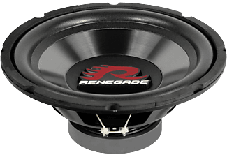 RENEGADE RXW104 - Auto-Subwoofer (Schwarz)