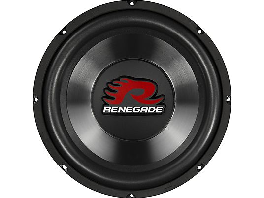 RENEGADE RXW104 - Subwoofer per auto (Nero)