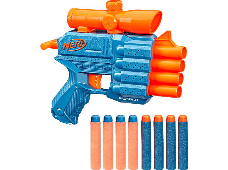 Blaster Blau/Orange NERF Nerf 2.0 QS-3 Elite Prospect