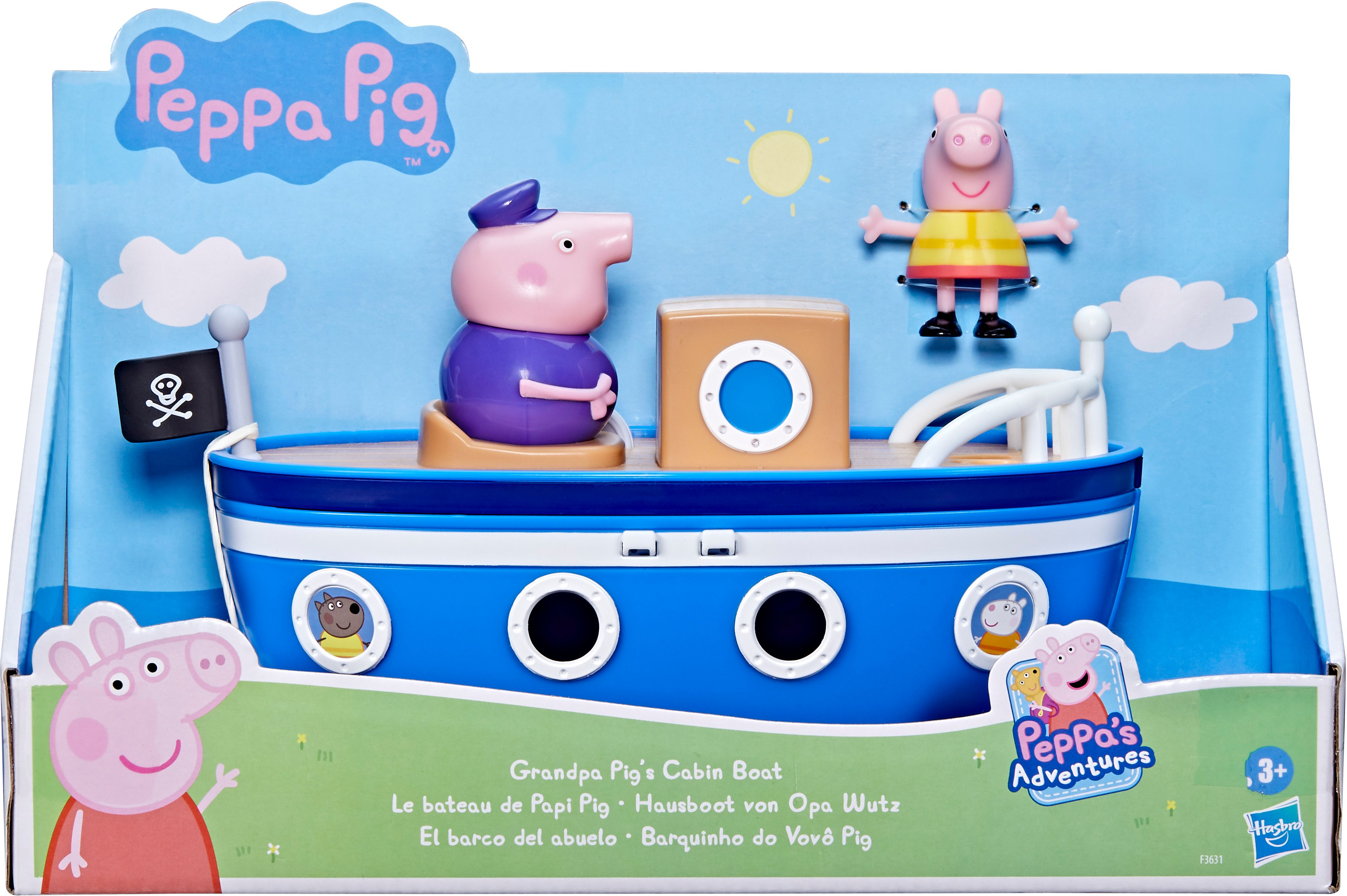 HASBRO PEP Opas Hausboot Spielset Blau