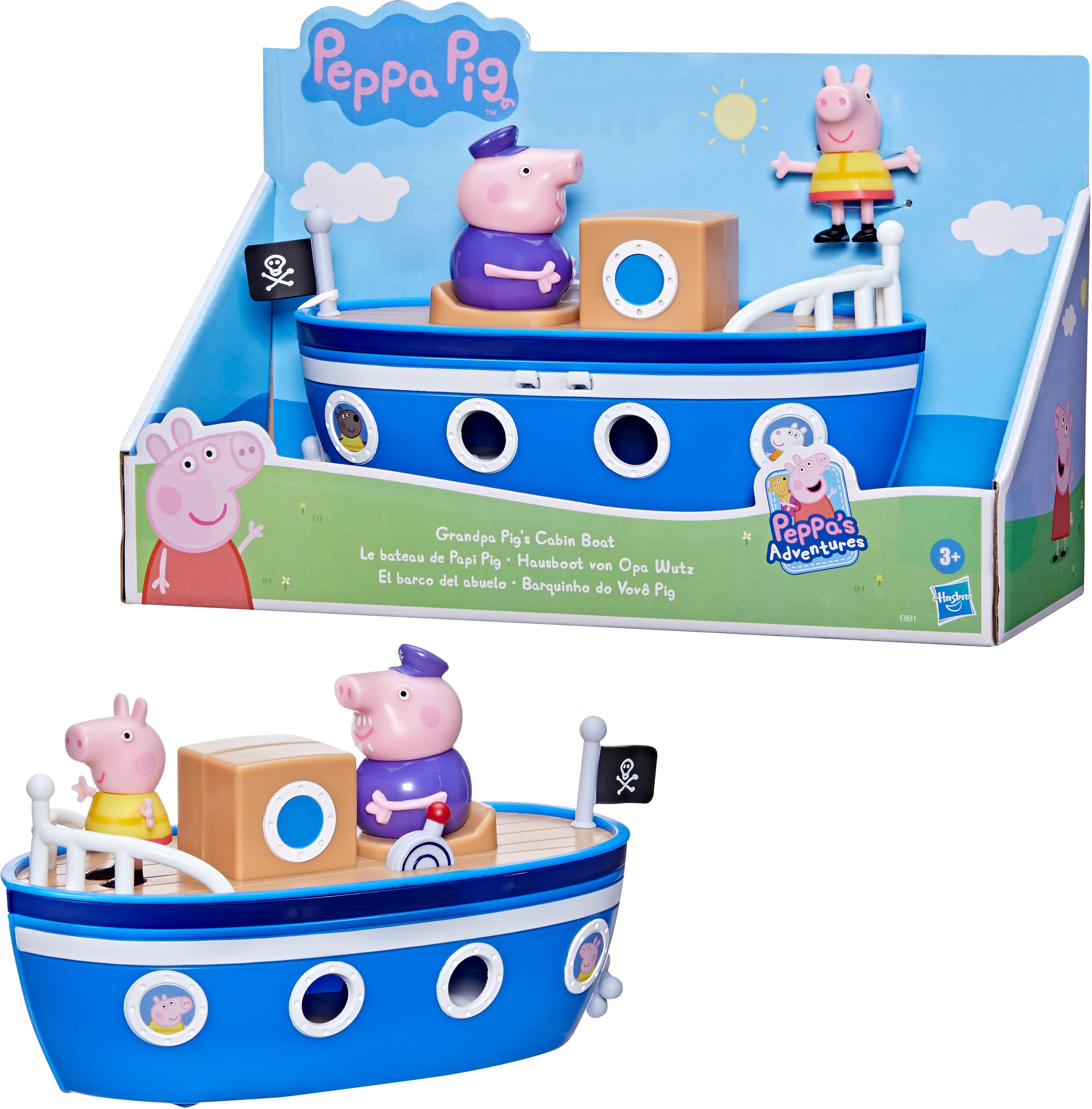 HASBRO PEP Opas Hausboot Spielset Blau