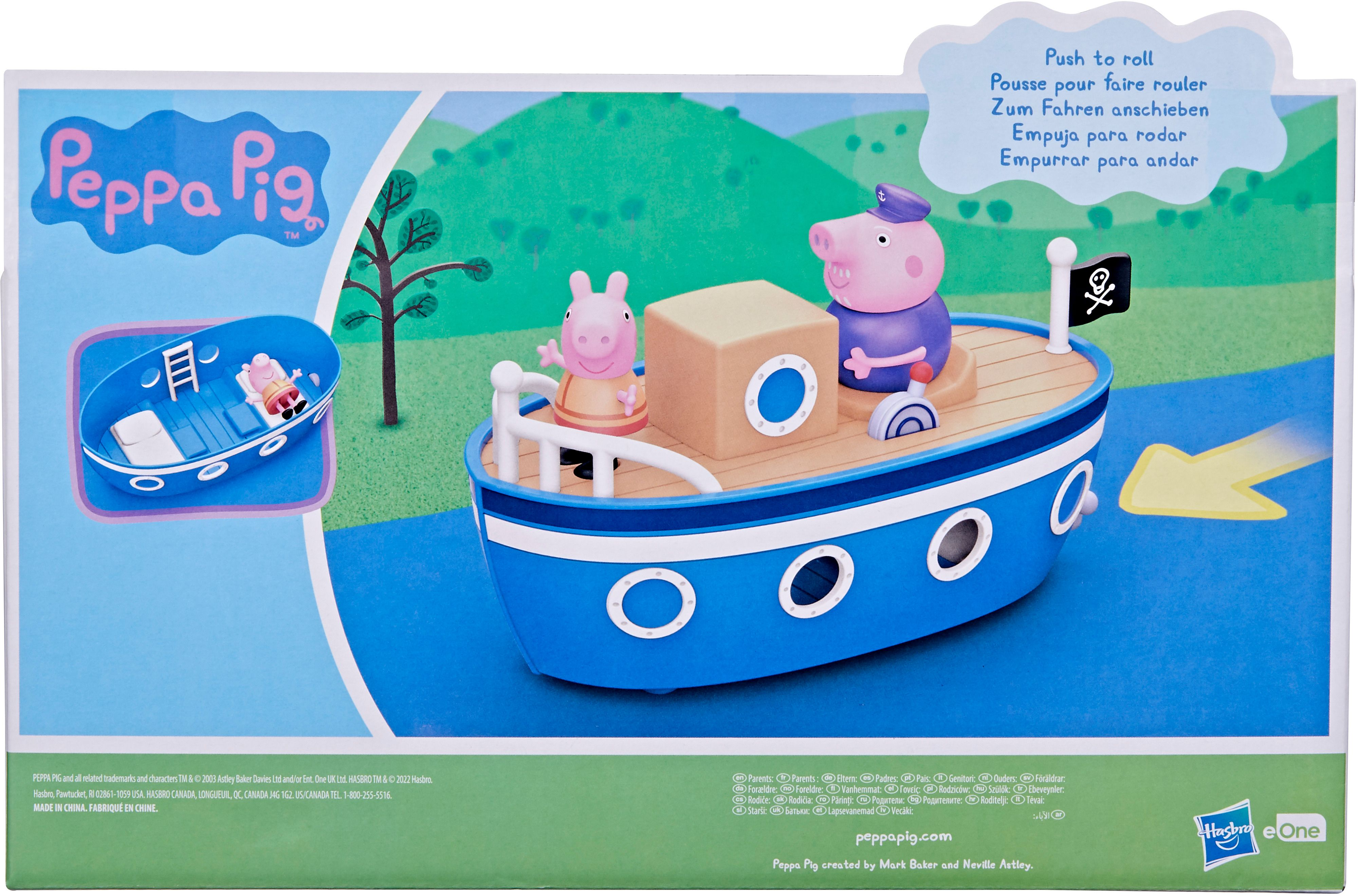 HASBRO PEP Opas Hausboot Spielset Blau