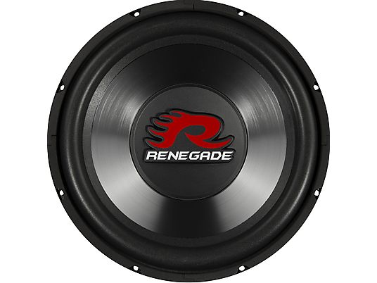 RENEGADE RXW124 - Subwoofer per auto (Nero)