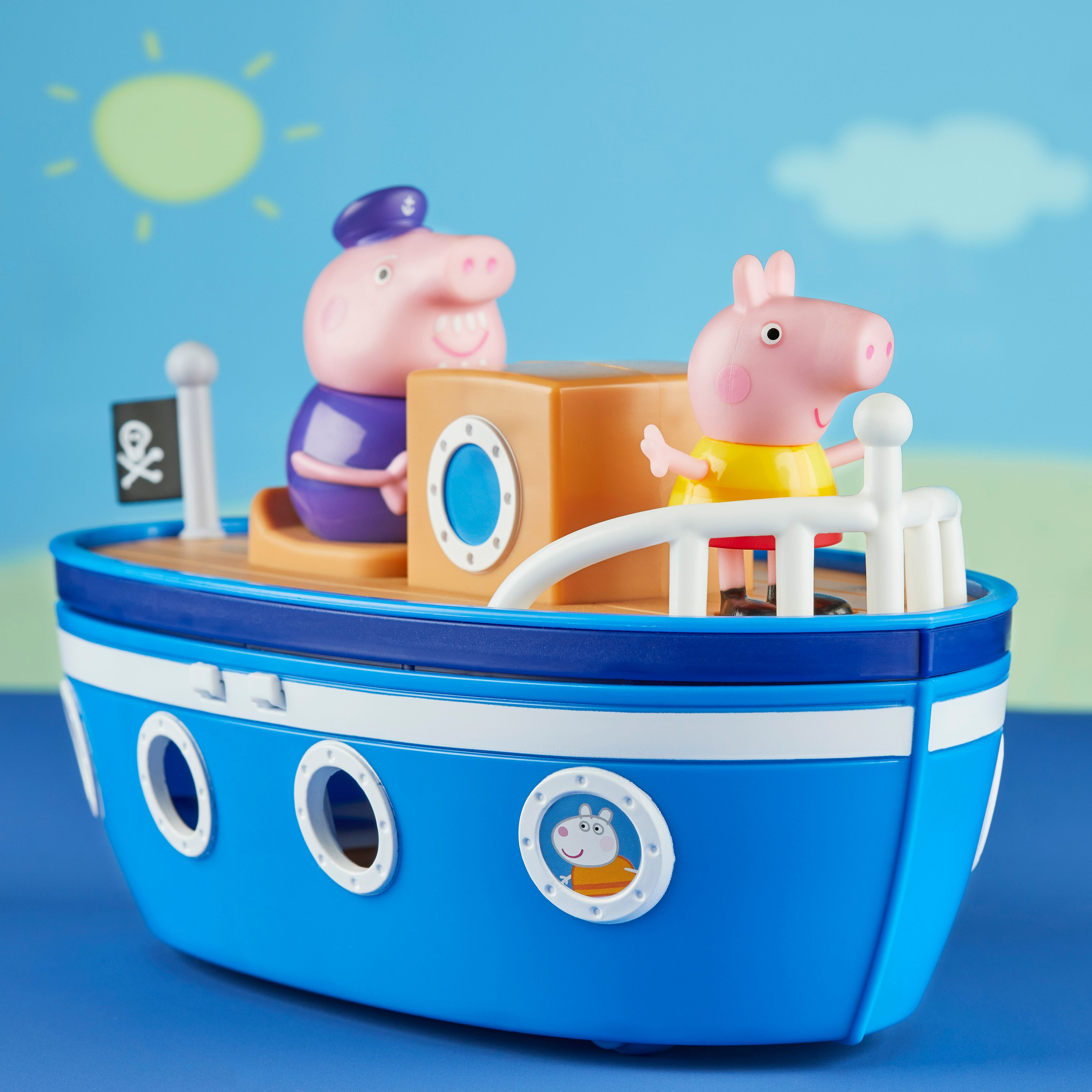 HASBRO PEP Opas Hausboot Spielset Blau