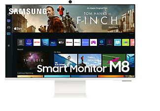 Tussen Leuren Maar SAMSUNG LS32BM801UUXEN SMART MONITOR M8 | 32 inch - 3840 x 2160 (Ultra HD  4K) - VA-paneel - in hoogte verstelbaar kopen? | MediaMarkt