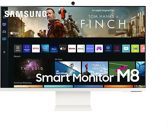 SAMSUNG LS32BM801UUXEN SMART MONITOR M8 - 32 inch - 3840 x 2160 (Ultra HD 4K) - VA-paneel - in hoogte verstelbaar