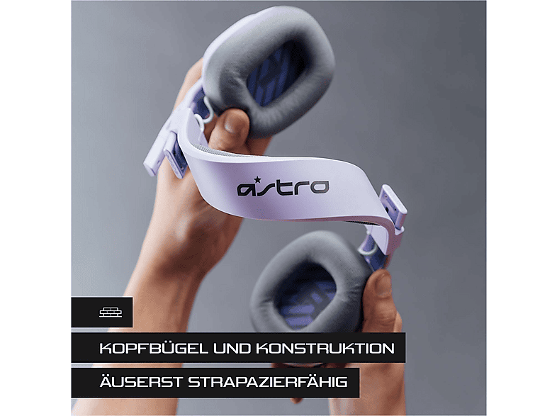 Astro Gaming A10, Kabelgebundenes Gaming Headset, stummschaltbares Bügelmikrofon (PlayStation PS5), Lila — Foto 4 von 5