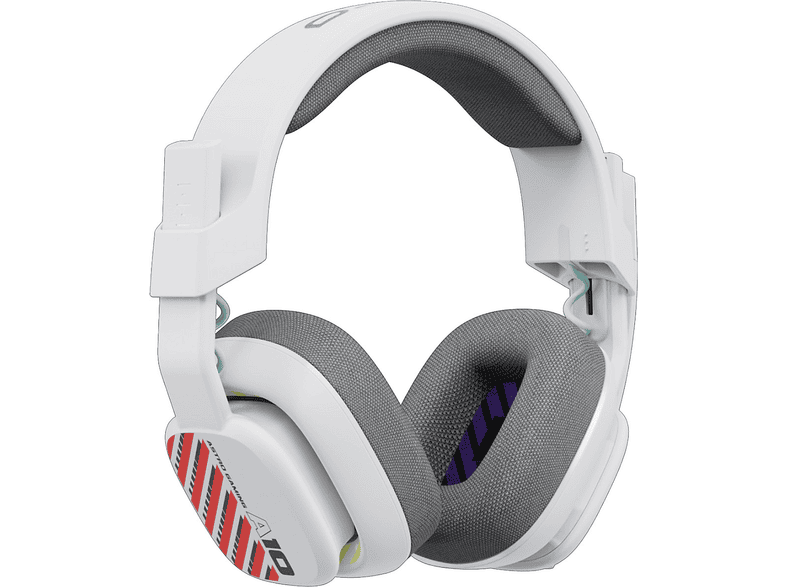 Astro Gaming A10, Kabelgebundenes Gaming Headset, stummschaltbares Bügelmikrofon (PlayStation PS5), Weiß
