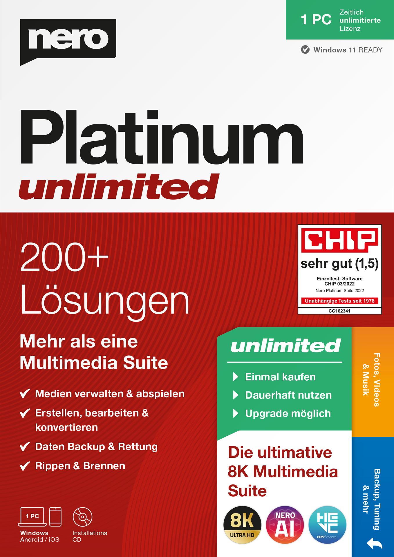 [PC] Nero Platinum unlimited -